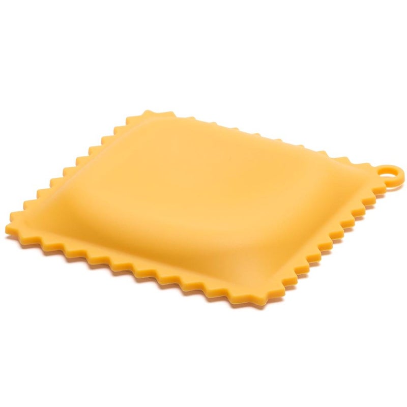 Monkey Business Pasta Grande - Fun Pasta Shaped Silicone Kitchen Tools in a Gift Box / 4 of our Pasta-shaped kitchen gadgets in one festive giftbox/Farfalloni, Ravioli, Penneli & Mafaldine/by Monkey Business - Image 4